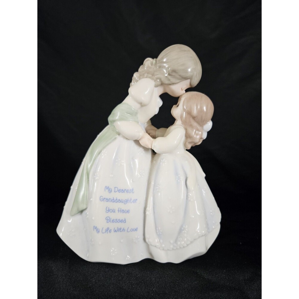 Precious Moments "My Dearest Granddaughter" Heirloom Porcelain Musical Figurine